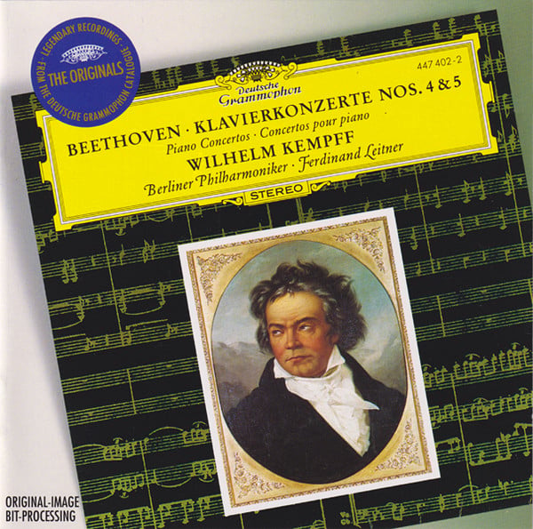 Ludwig Van Beethoven - Wilhelm Kempff / Berliner Philharmoniker / Ferdinand Leitner-0
