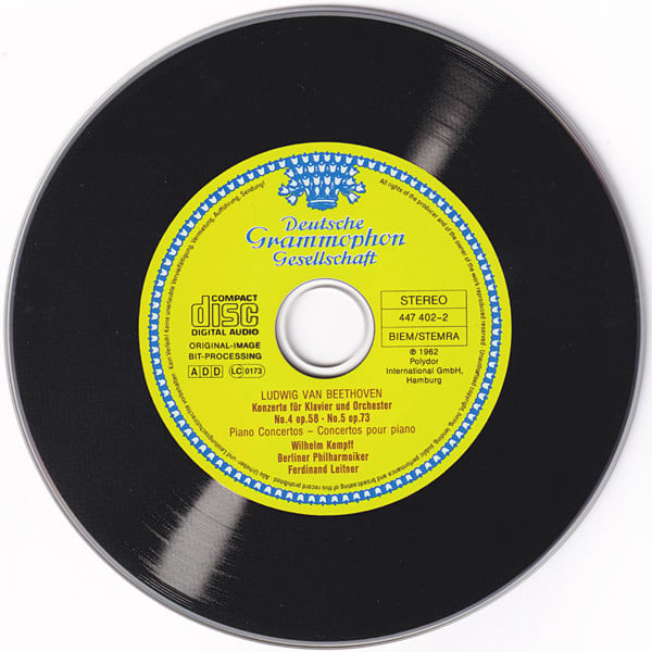 Ludwig Van Beethoven - Wilhelm Kempff / Berliner Philharmoniker / Ferdinand Leitner-3