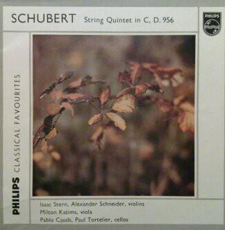 String Quintet In C, D.956 LP (UK):Franz Schubert