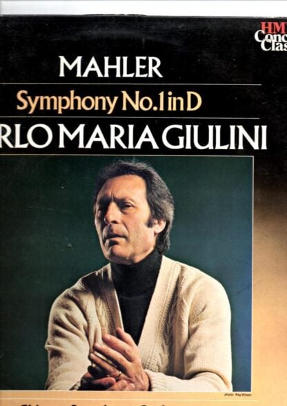 Symphony No. 1 In D LP (UK 1982):Gustav Mahler