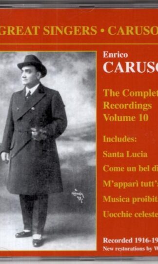 The Complete Recordings Volume 10:Enrico Caruso