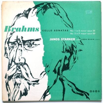 Cello And Piano Sonatas LP (UK 1964):Johannes Brahms
