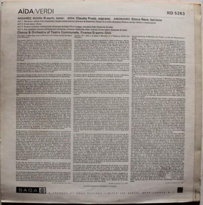 Aida LP (EU 1967):Giuseppe Verdi - Image 2