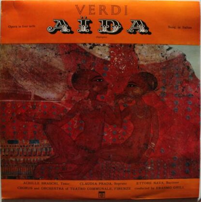 Aida LP (EU 1967):Giuseppe Verdi
