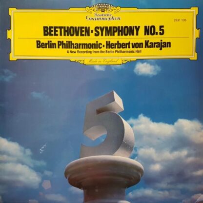 Symphony No. 5 LP (UK 1977):Ludwig van Beethoven