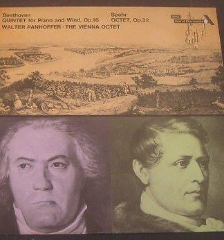 Quintet For Piano And Wind, Op. 16 / Octet, Op. 32 LP (UK):Ludwig van Beethoven
