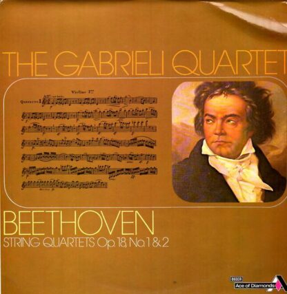 String Quartets Op 18 No 1 and 2:Ludwig van Beethoven