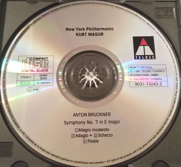 Anton Bruckner, Kurt Masur · New York Philharmonic-2