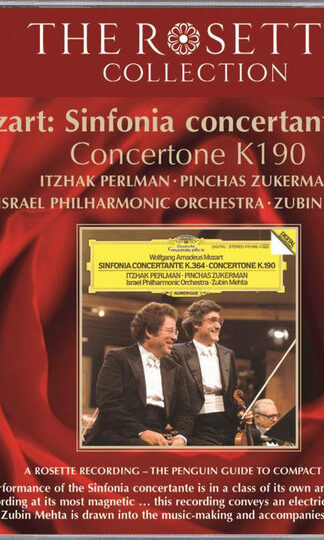 Wolfgang Amadeus Mozart / Itzhak Perlman / Pinchas Zukerman / Israel Philharmonic Orchestra / Zubin Mehta-0