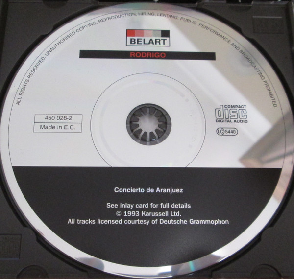Joaquín Rodrigo / Mario Castelnuovo-Tedesco - Siegfried Behrend / Berliner Philharmoniker / Reinhard Peters-1