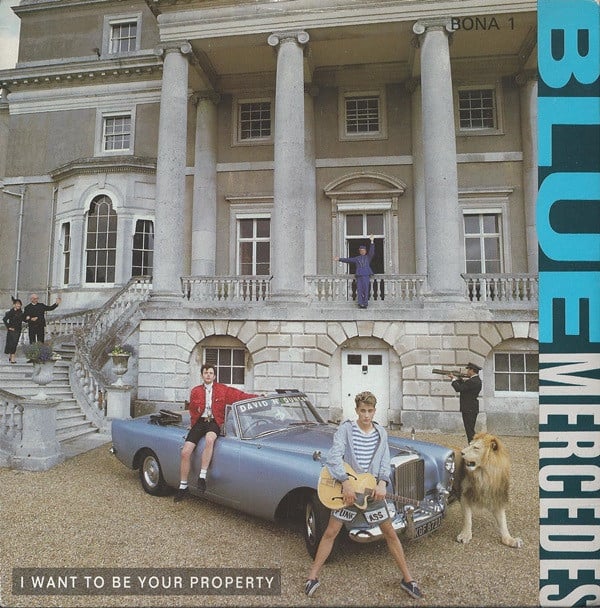 Blue Mercedes-0