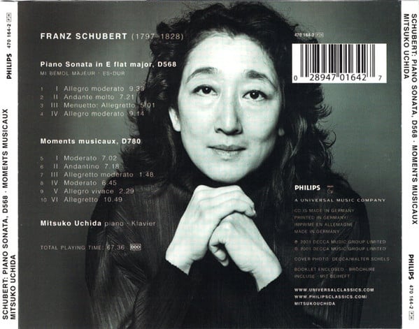 Franz Schubert - Mitsuko Uchida-1