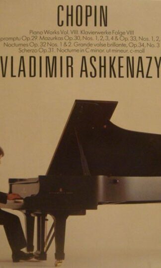 Piano Works Vol.VIII / Klavierwerke Folge VIII LP (UK 1984):Chopin
