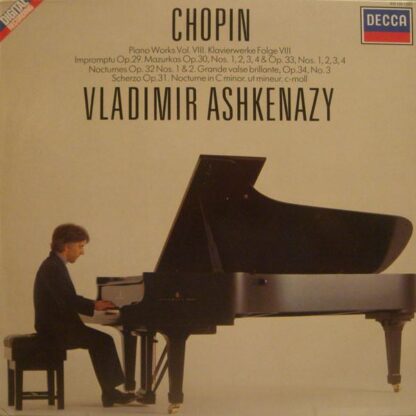 Piano Works Vol.VIII / Klavierwerke Folge VIII LP (UK 1984):Chopin