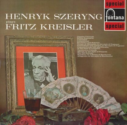 Plays The Music Of Fritz Kreisler LP (UK 1970):Fritz Kreisler