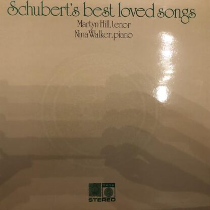 Schubert's Best Loved Songs LP (UK 1975):Martyn Hill