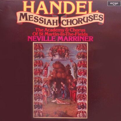 Messiah Choruses LP (UK 1977):Georg Friedrich Händel