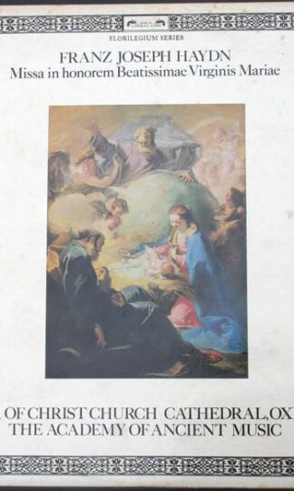 Missa In Honorem Beatissimae Virginis Mariae LP (UK 1979):Joseph Haydn