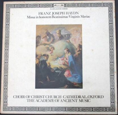 Missa In Honorem Beatissimae Virginis Mariae LP (UK 1979):Joseph Haydn