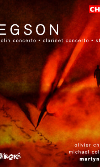 Edward Gregson / Olivier Charlier, Michael Collins (3), BBC Philharmonic, Martyn Brabbins-0