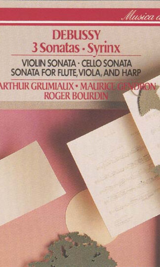 Claude Debussy - Arthur Grumiaux, Maurice Gendron, Roger Bourdin-0