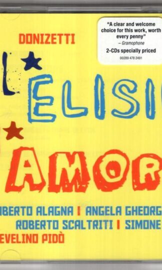Donizetti. L'Elisir D'Amore:Orchestre De L'Opéra National De Lyon