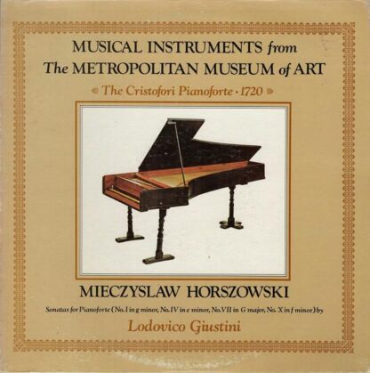 Sonatas For Pianoforte LP (US 1978):Mieczyslaw Horszowski