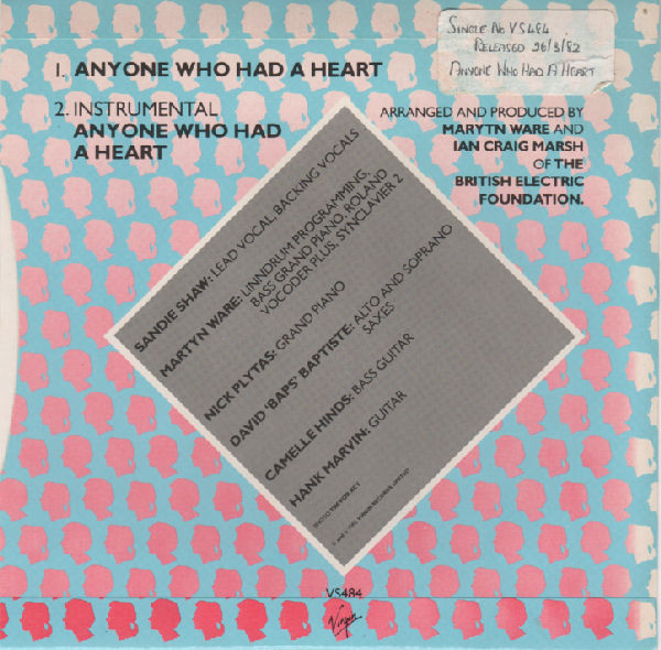 British Electric Foundation Presents Sandie Shaw-1