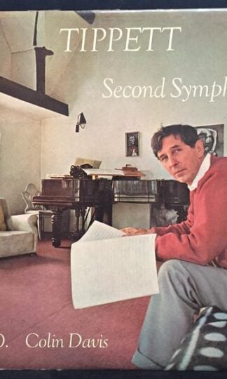 Second Symphony LP (UK 1968):Sir Michael Tippett