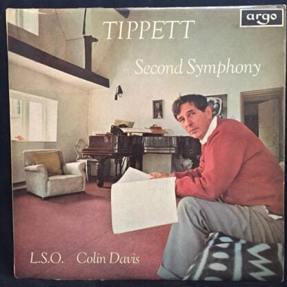 Second Symphony LP (UK 1968):Sir Michael Tippett