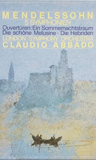 5 Symphonien - Ouvertüren 4xLP BOX (GER 1985):Felix Mendelssohn-Bartholdy