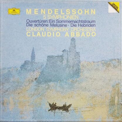 5 Symphonien - Ouvertüren 4xLP BOX (GER 1985):Felix Mendelssohn-Bartholdy