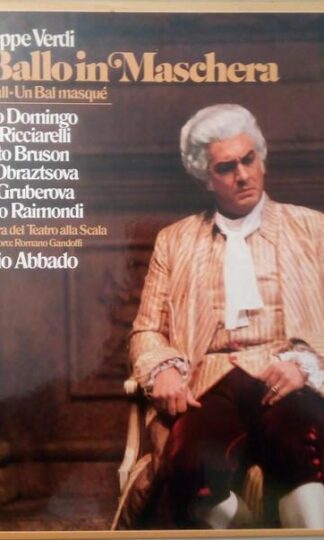 Un Ballo In Maschera = Ein Maskenball = Un Bal Masque 3xLP BOX (USA/EU 1981):Claudio Abbado