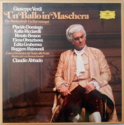 Un Ballo In Maschera = Ein Maskenball = Un Bal Masque 3xLP BOX (USA/EU 1981):Claudio Abbado