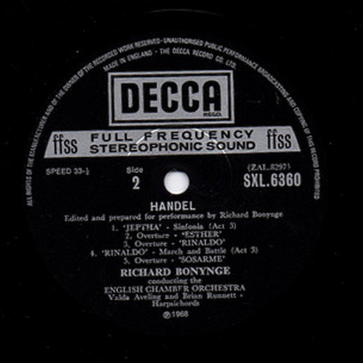 Georg Friedrich Händel, English Chamber Orchestra, Richard Bonynge-3