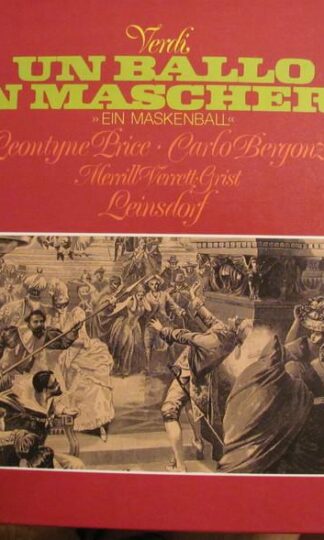 Verdi Un Ballo In Maschera 3xLP BOX (GER):Leontyne Price