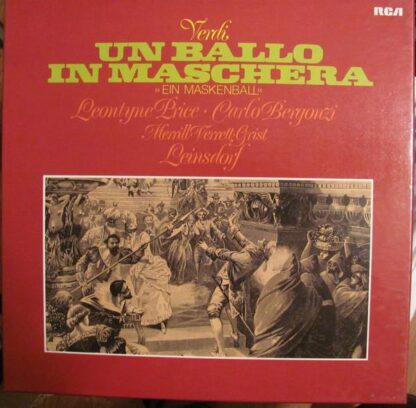 Verdi Un Ballo In Maschera 3xLP BOX (GER):Leontyne Price