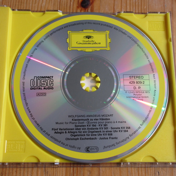 Wolfgang Amadeus Mozart - Christoph Eschenbach, Justus Frantz-2