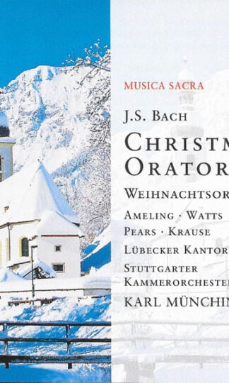 Johann Sebastian Bach played by Lübecker Kantorei & Stuttgarter Kammerorchester conducted by Karl Münchinger-0