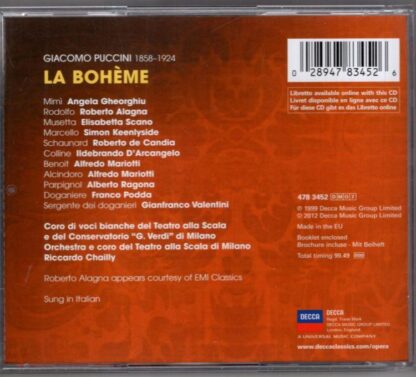 Puccini. La Bohème:Riccardo Chailly - Image 2