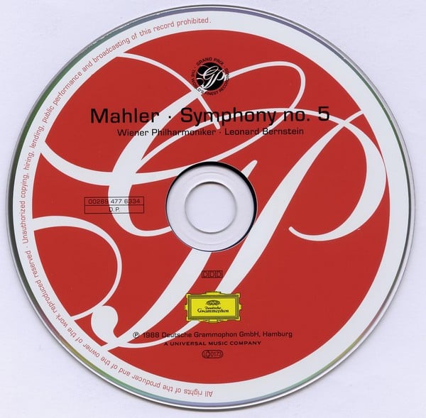 Gustav Mahler, Leonard Bernstein, Wiener Philharmoniker-2