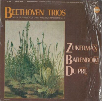 Trios No. 1 In E Flat Major. Op. 1. No. 1 / No. 3 In C Minor Op. 1. No. 3 LP (US):Ludwig van Beethoven