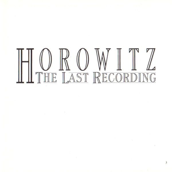Vladimir Horowitz, Frédéric Chopin · Joseph Haydn · Franz Liszt · Richard Wagner-4