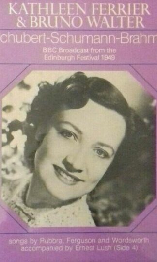 BBC Broadcasts From The Edinburgh Festival 1949 2xLP (UK 1975):Kathleen Ferrier