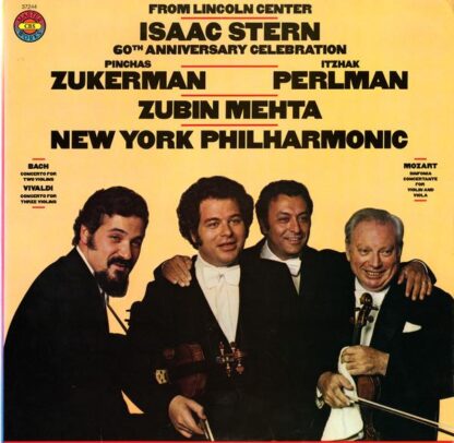 60th Anniversary Celebration LP (US 1981):Isaac Stern