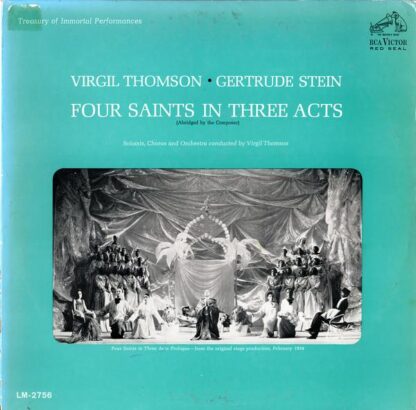 Four Saints In Three Acts LP (US 1964):Virgil Thomson
