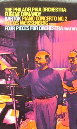 Piano Concerto No. 2 / Four Pieces For Orchestra LP (US 1970):Béla Bartók