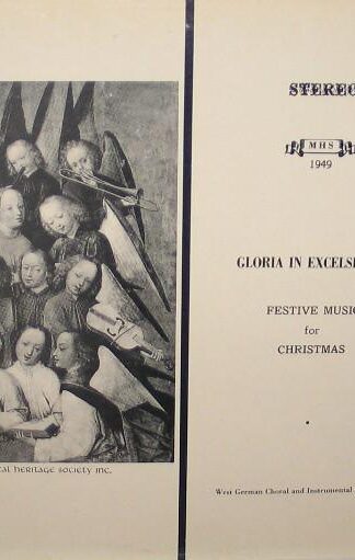 Gloria In Excelsis Deo: Festive Music For Christmas LP (US):Various