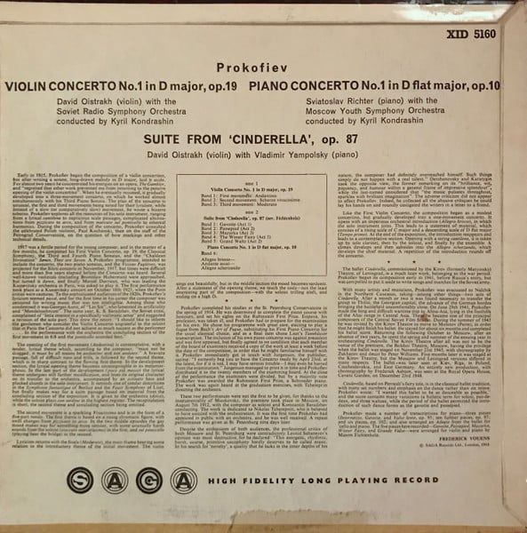 Sergei Prokofiev, Sviatoslav Richter, David Oistrach-1