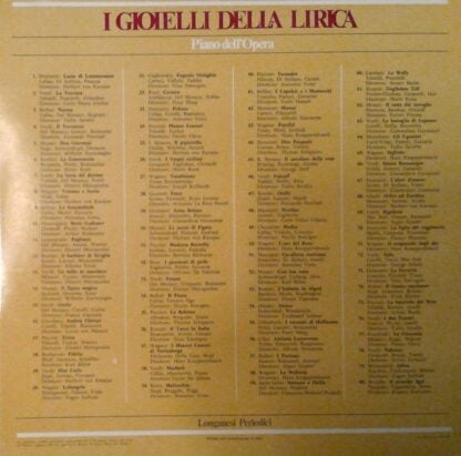 Il Trovatore (Pagine Scelte) LP (ITA 1980):Giuseppe Verdi - Image 2